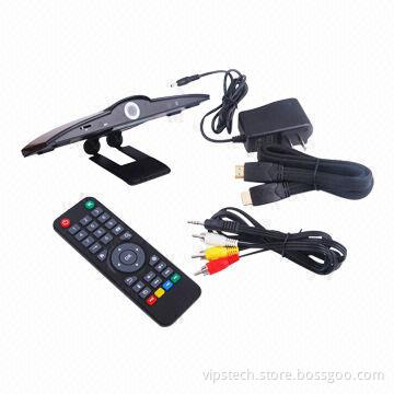 HD Set-top Box with 1,080P Maximum Resolution, Supports Multi-format of Video, Audio and Picture